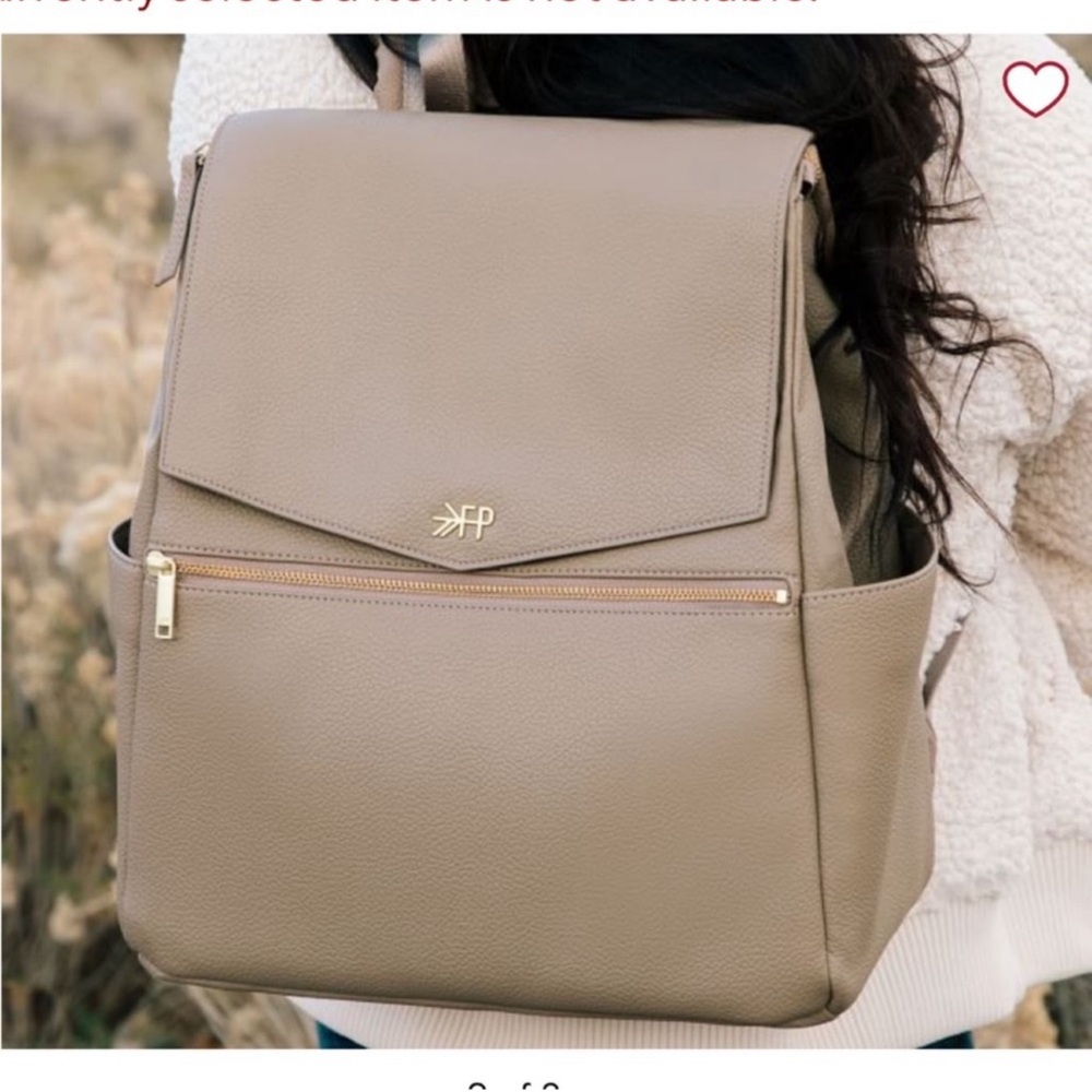 Freshly Picked Grey Classic Diaper Bag
